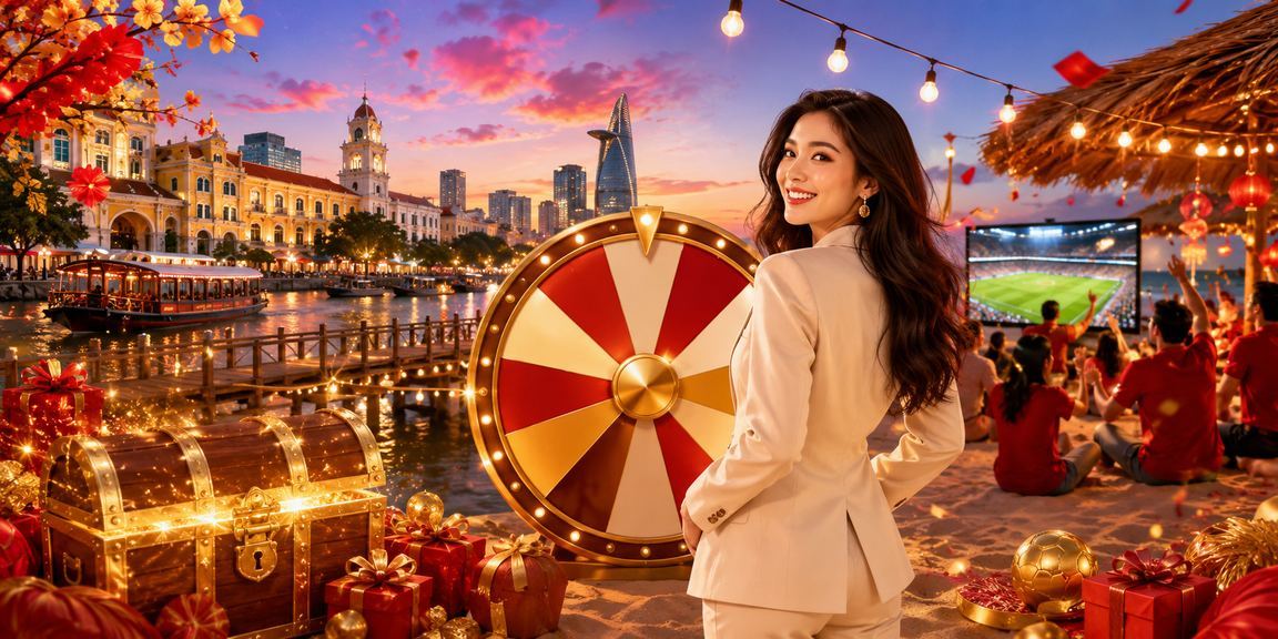 Bàn roulette trong không khí lễ Tết tại TP. Hồ Chí Minh dành cho thành viên VIP cấp cao trên xoso888